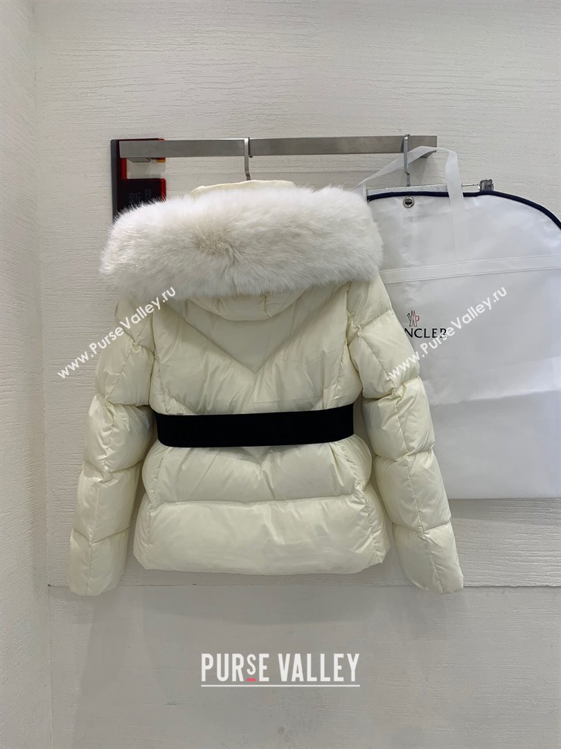 Moncler Down Jacket M102120 White 2023 (Q-23102120)