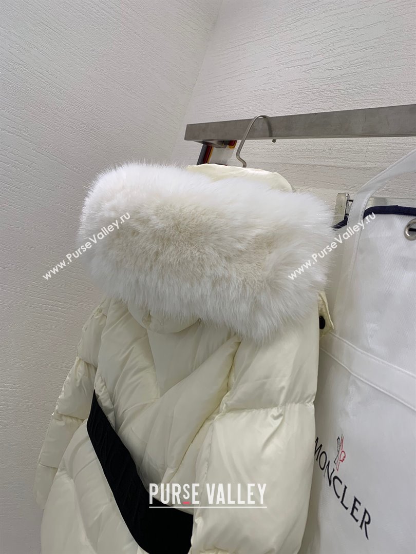 Moncler Down Jacket M102120 White 2023 (Q-23102120)