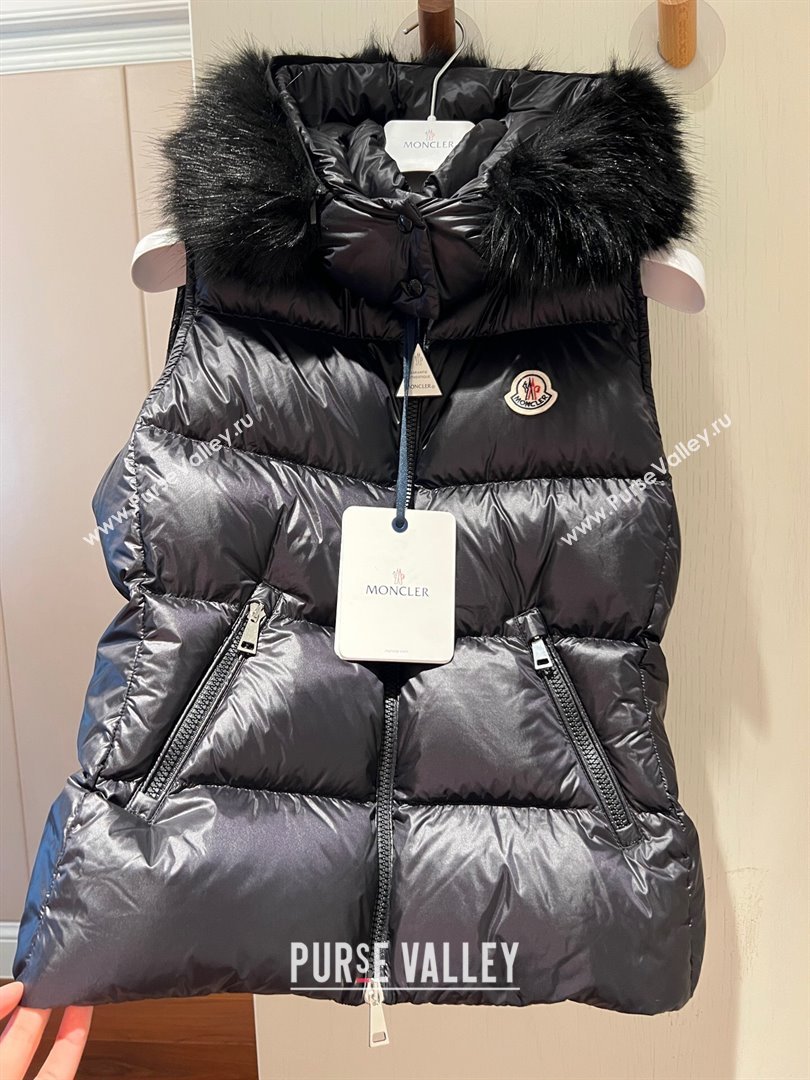 Moncler Down Vest M02122 Black 2023 (Q-23102122)