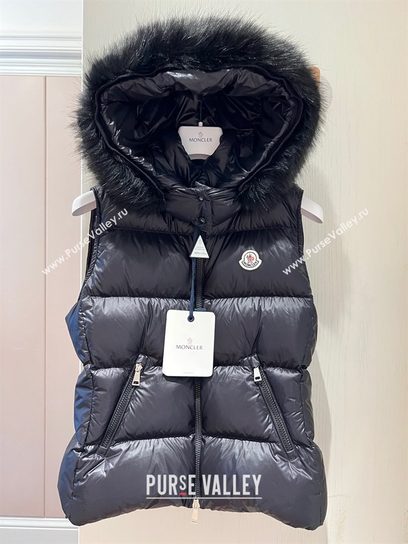 Moncler Down Vest M02122 Black 2023 (Q-23102122)