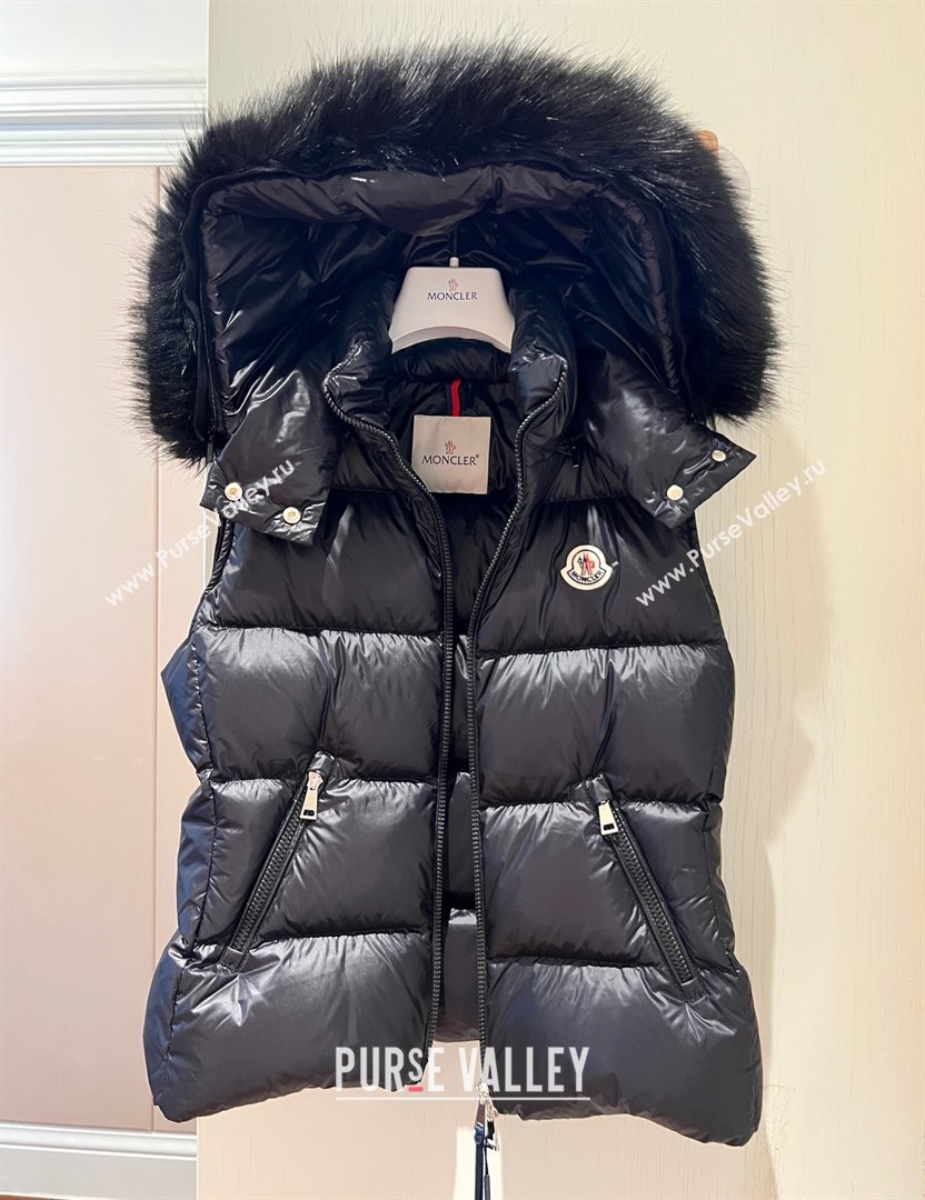 Moncler Down Vest M02122 Black 2023 (Q-23102122)