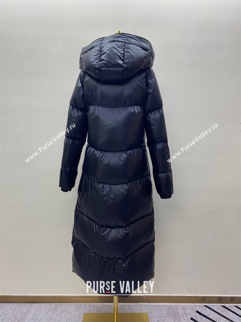 Moncler Long Down Jacket M02123 Black 2023 (Q-23102123)