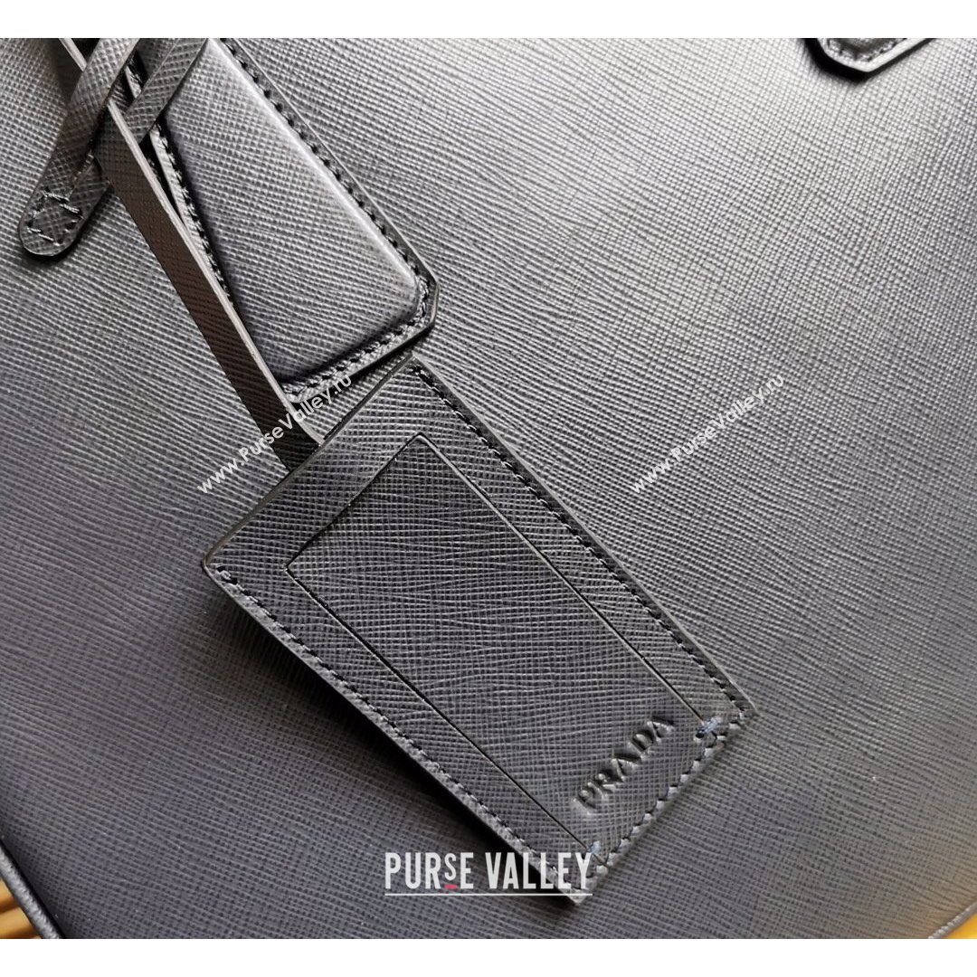 Prada Mens Saffiano Leather Business Briefcase Bag 2VE368 Dark Blue 2021 (YZ-21090913)