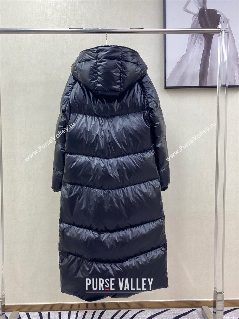 Moncler Long Down Jacket M02123 Black 2023 (Q-23102123)