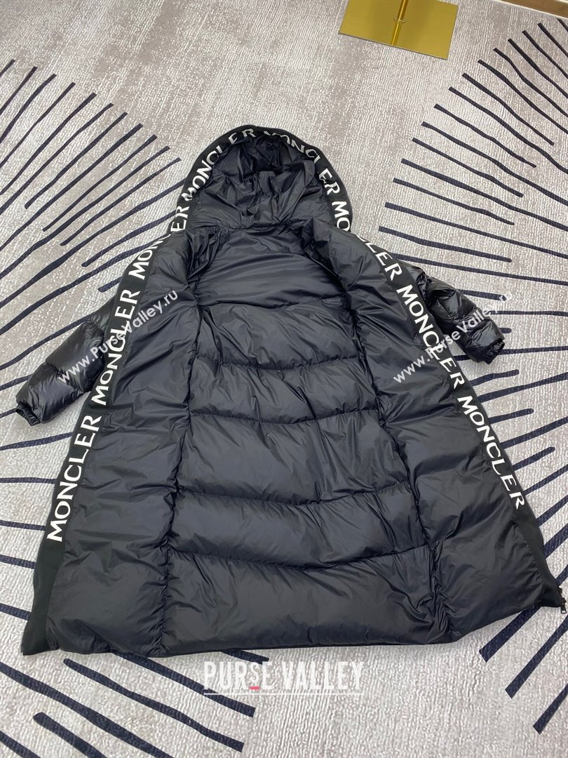 Moncler Long Down Jacket M02123 Black 2023 (Q-23102123)