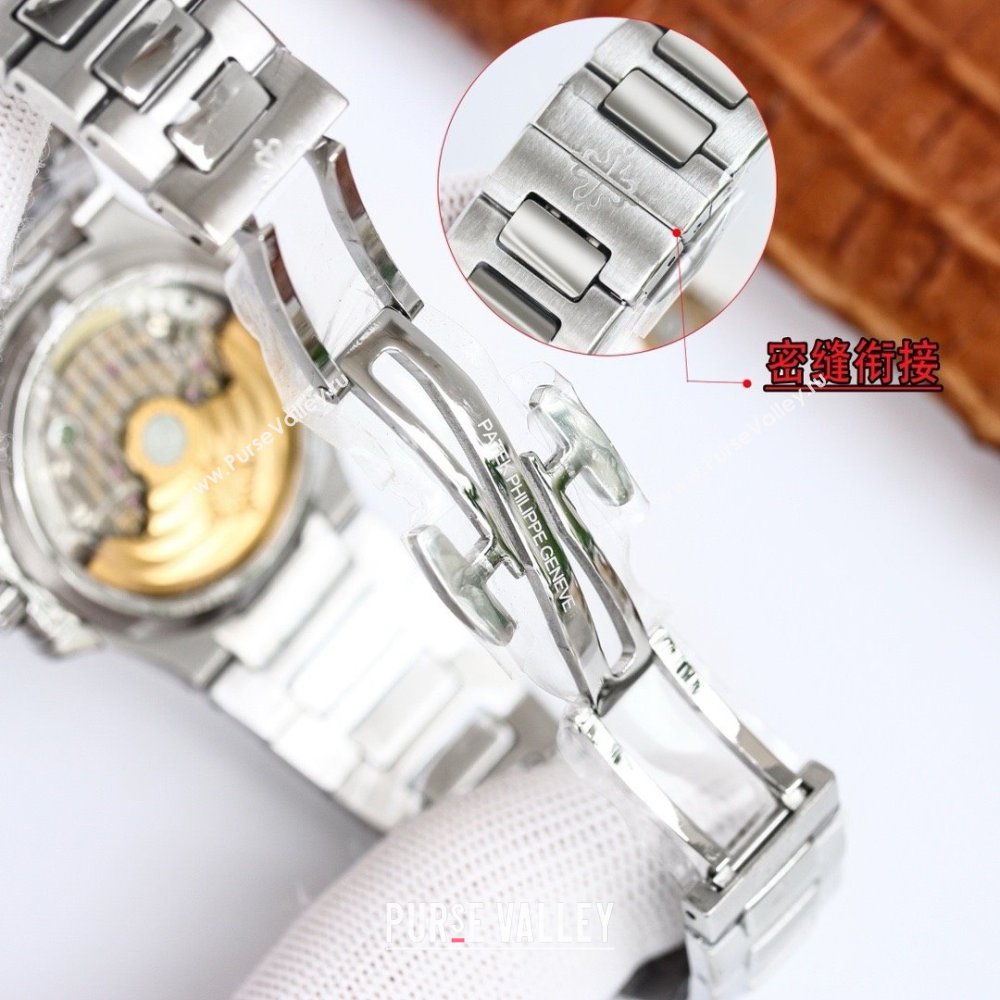 Patek Philippe Watch P7118 35.2MM White 2025 Top Quality (KN-25020606)