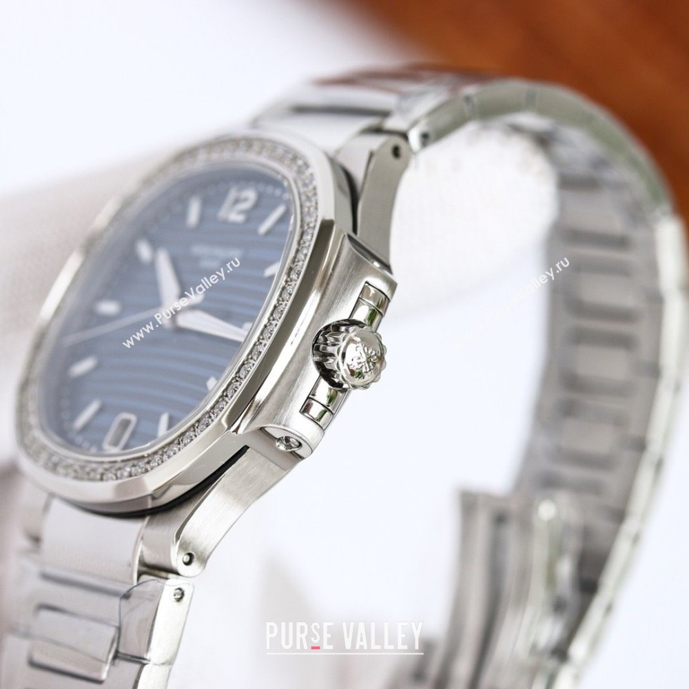 Patek Philippe Watch P7118 35.2MM Blue 2025 Top Quality (KN-25020607)