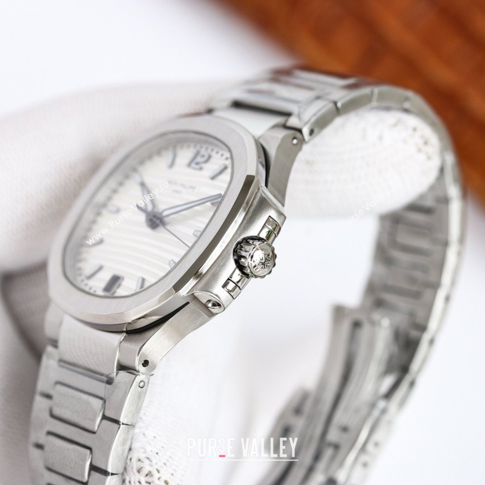 Patek Philippe Watch P7118 35.2MM White 2025 Top Quality (KN-25020606)