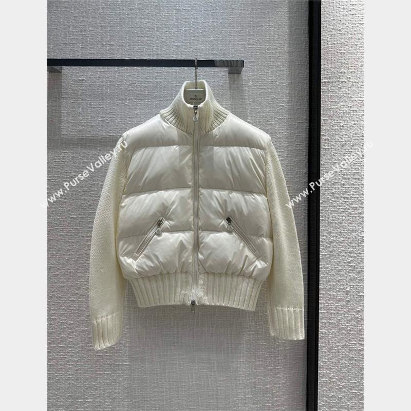 Moncler Down Jacket M102307 White 2023 (Q-23102307)