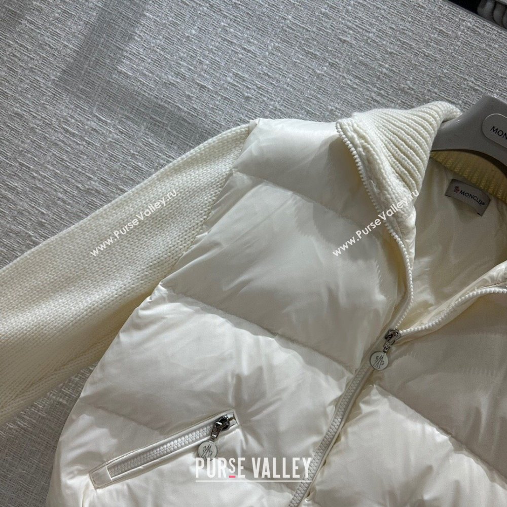 Moncler Down Jacket M102307 White 2023 (Q-23102307)