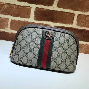 Gucci Ophidia GG Canvas Large Cosmetic Case 625551 Beige 2021 (DLH-21031824)