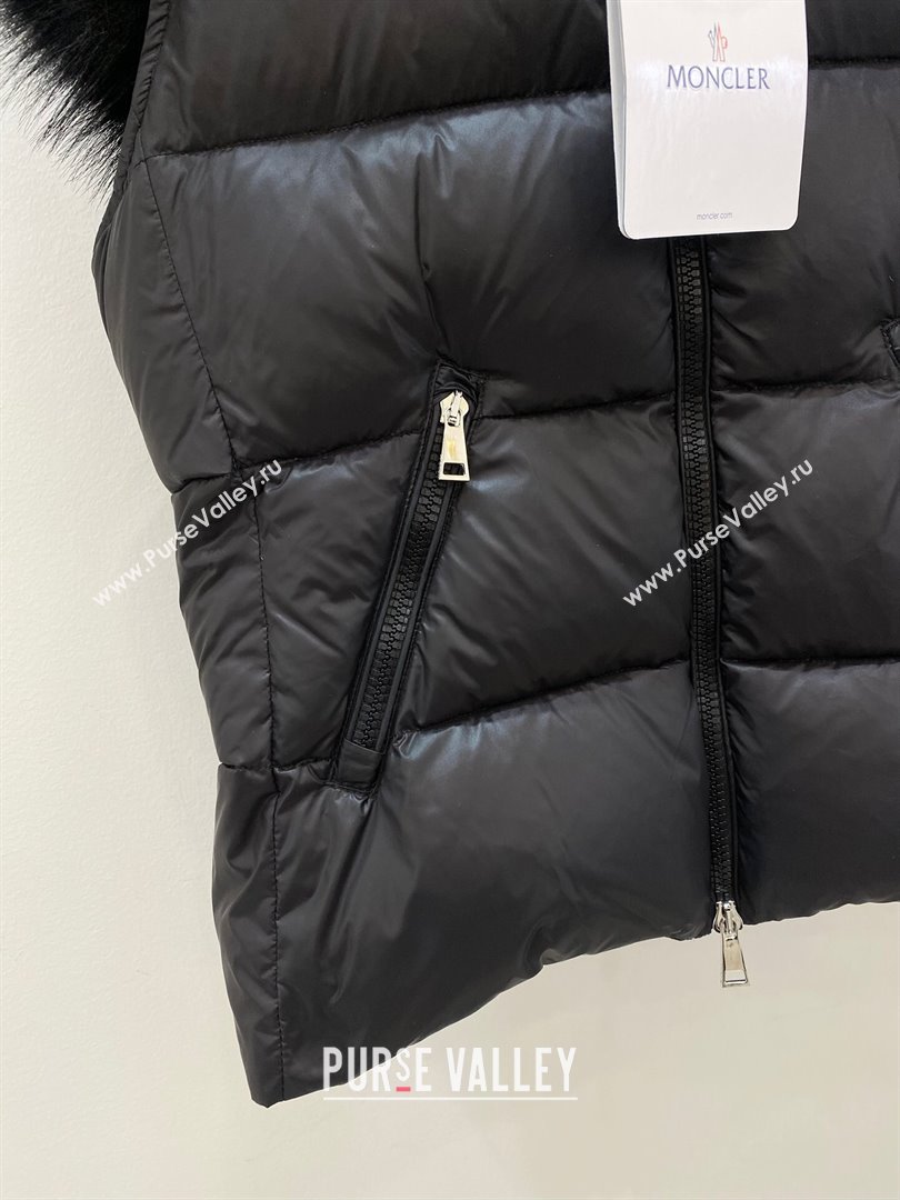 Moncler Down Vest M102309 Black 2023 (Q-23102309)