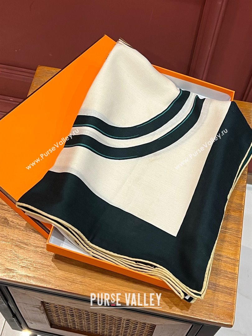 Hermes Cashmere Silk Sqaure Shawl 140cm H11738 2023 (A-23111738)