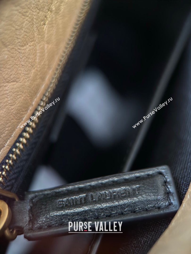 Saint Laurent Medium Niki Bag in Grained Lambskin 633178 Brown 2024 Top Quality (HS-24121313)