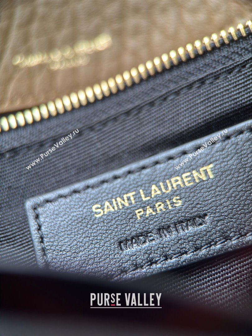 Saint Laurent Medium Niki Bag in Grained Lambskin 633178 Brown 2024 Top Quality (HS-24121313)