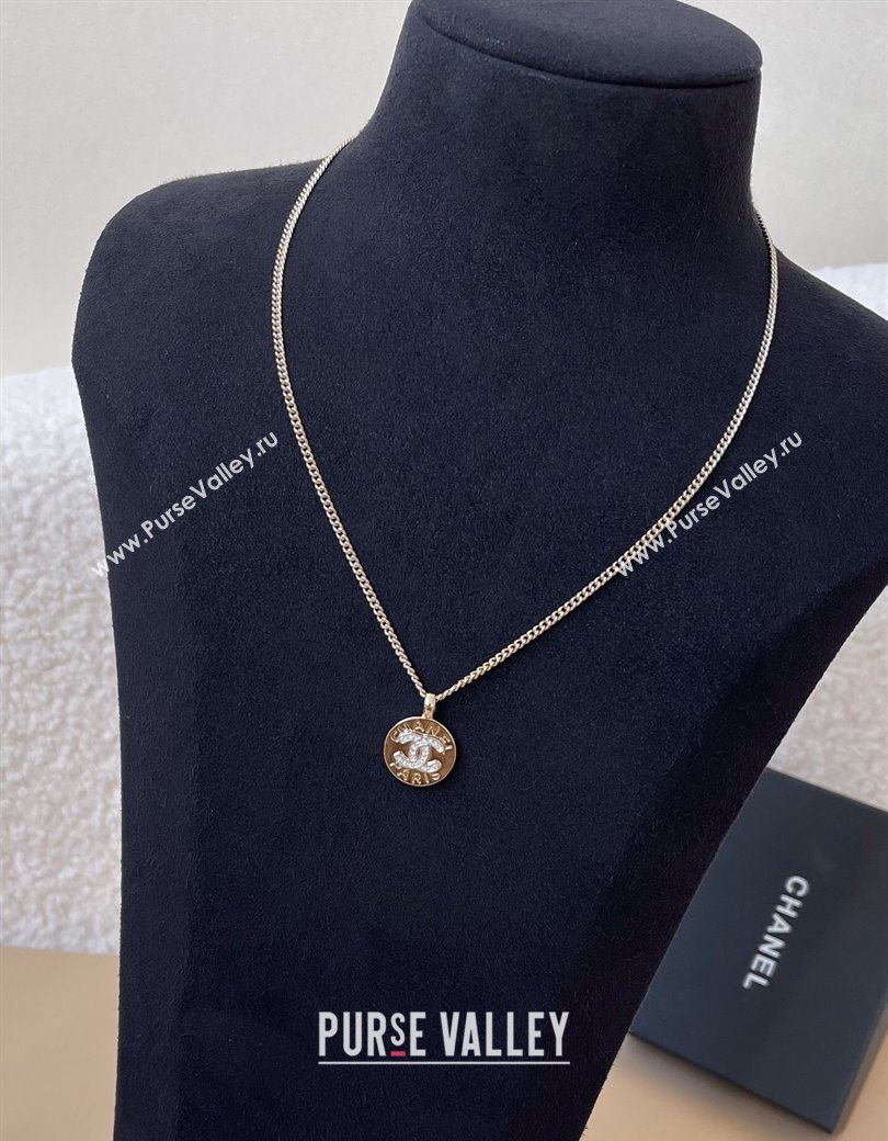 Chanel Coin Pendant Long Necklace 2025 0725 (YF-250725118)