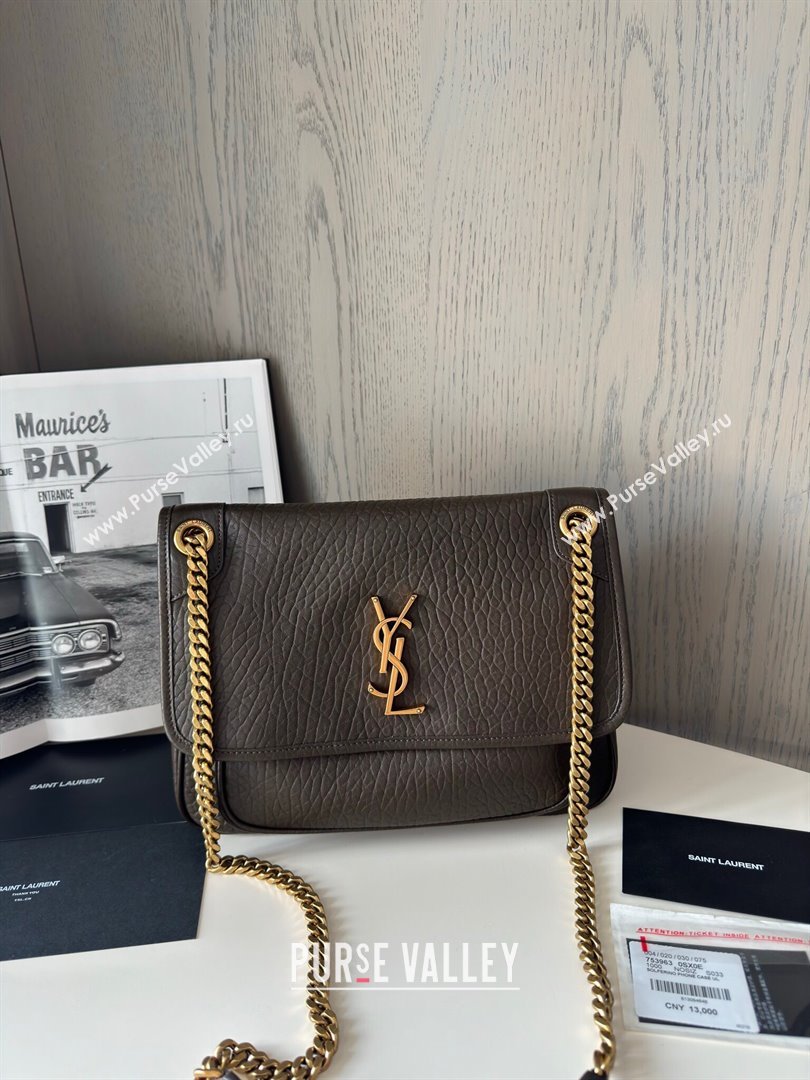 Saint Laurent Medium Niki Bag in Grained Lambskin 633178 Light Musk 2024 Top Quality (HS-24121315)