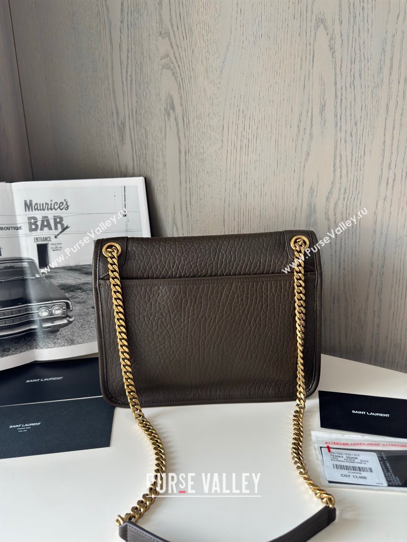 Saint Laurent Medium Niki Bag in Grained Lambskin 633178 Light Musk 2024 Top Quality (HS-24121315)