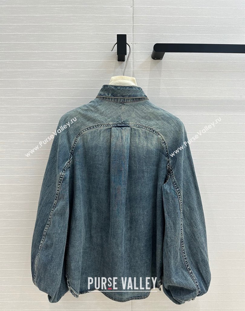 Zimmermann Denim Shirt Z92529 Blue 02 2024 (Q-24092529)