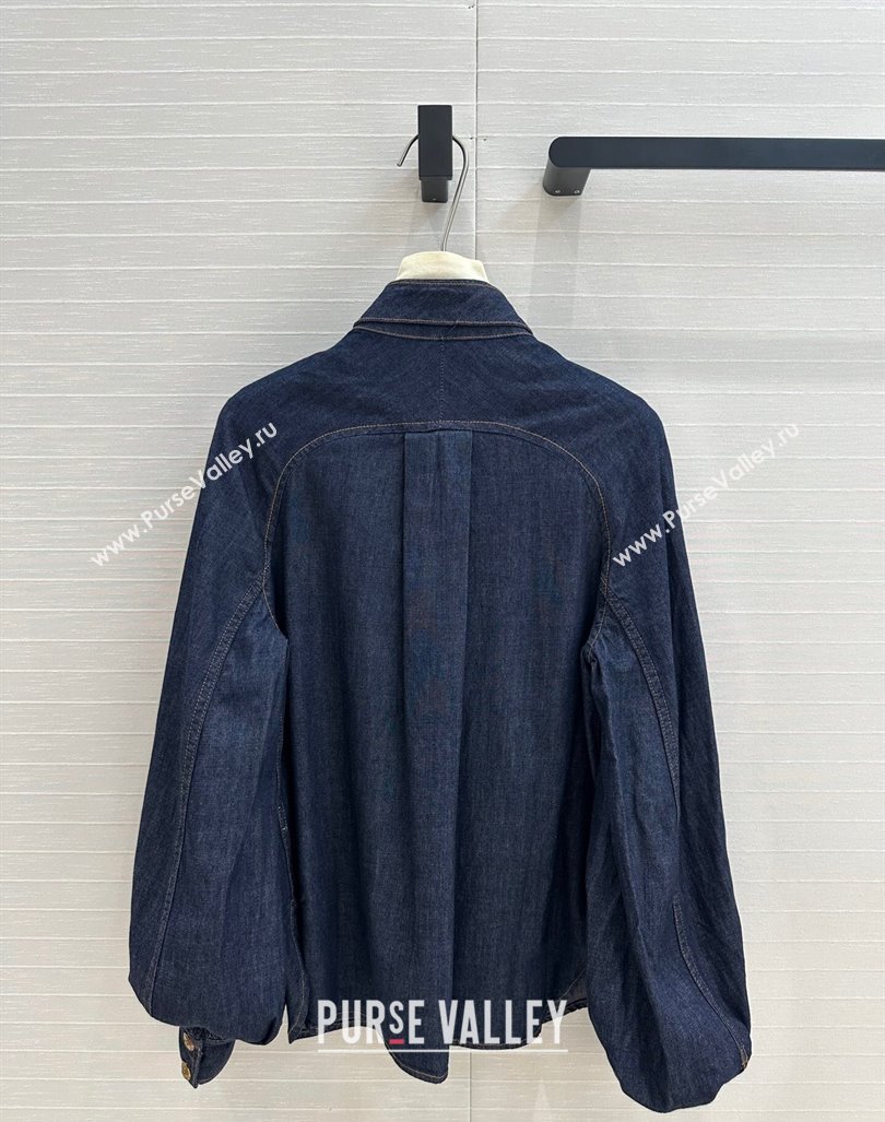 Zimmermann Denim Shirt Z92530 Blue 03 2024 (Q-24092530)