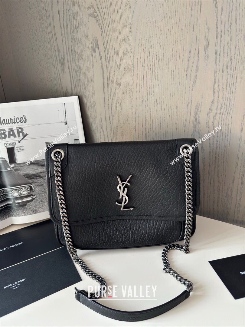 Saint Laurent Medium Niki Bag in Grained Lambskin 633178 Black 2024 Top Quality (HS-24121317)