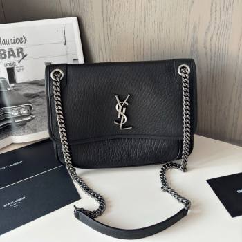 Saint Laurent Medium Niki Bag in Grained Lambskin 633178 Black 2024 Top Quality (HS-24121317)