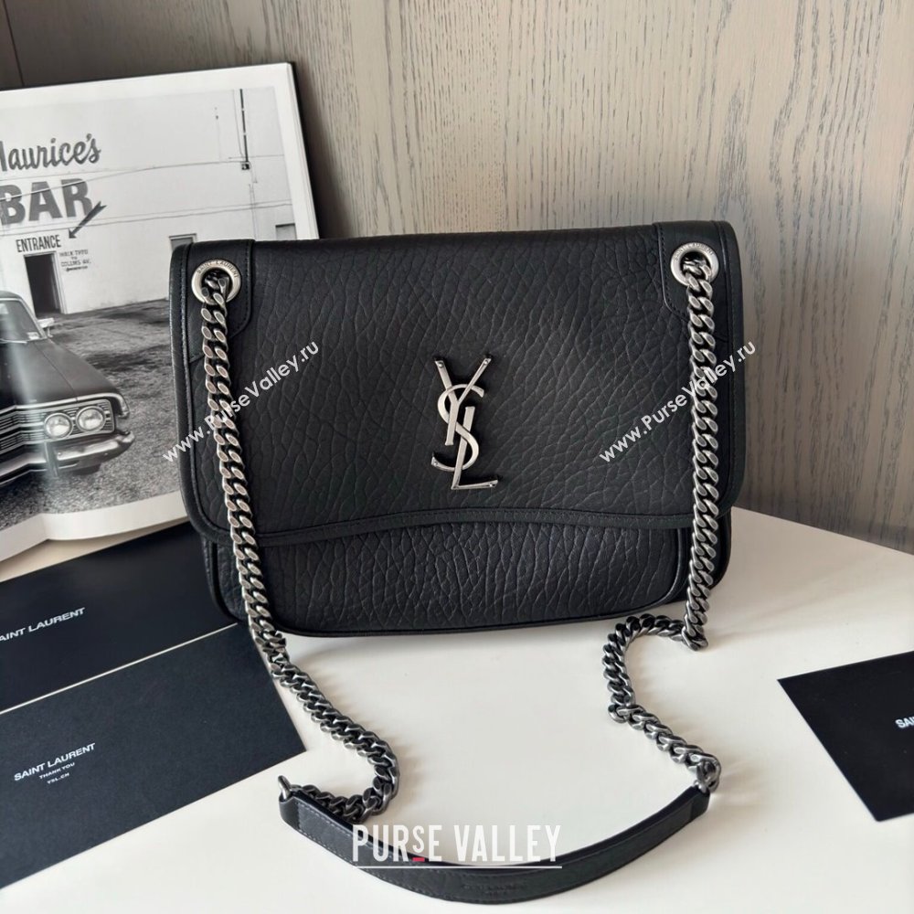 Saint Laurent Medium Niki Bag in Grained Lambskin 633178 Black 2024 Top Quality (HS-24121317)