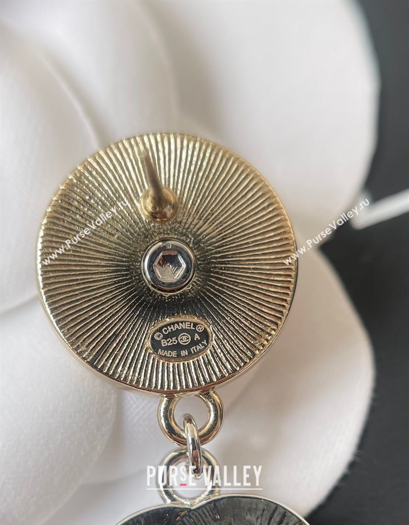 Chanel Coin Pendant Earrings 2025 0725 (YF-250725120)