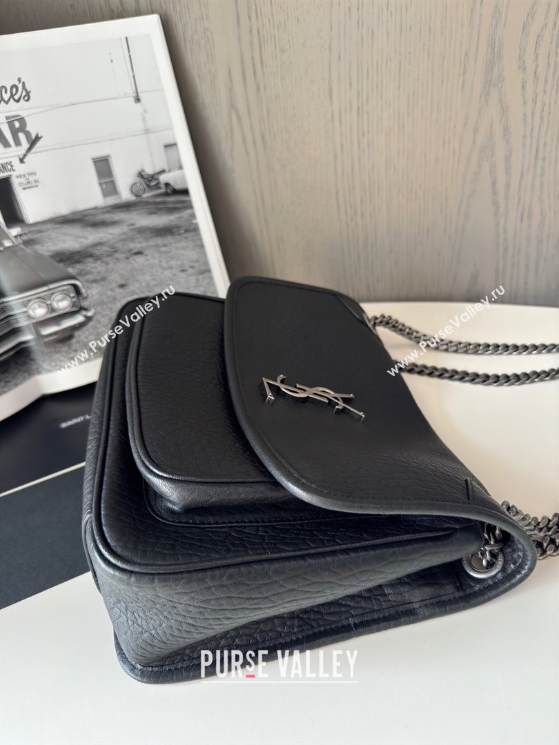 Saint Laurent Medium Niki Bag in Grained Lambskin 633178 Black 2024 Top Quality (HS-24121317)