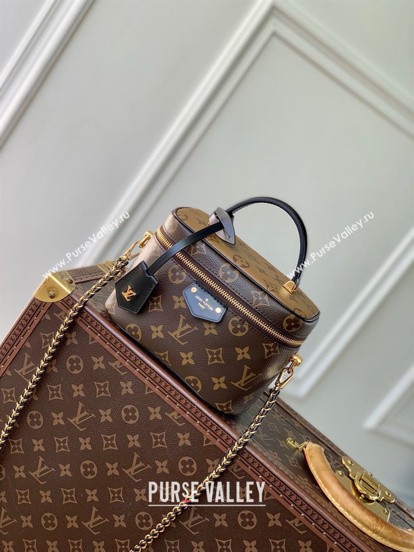 Louis Vuitton Vanity PM Bag in Monogram and Monogram Reverse Canvas M47128 2025 (K-25020603)