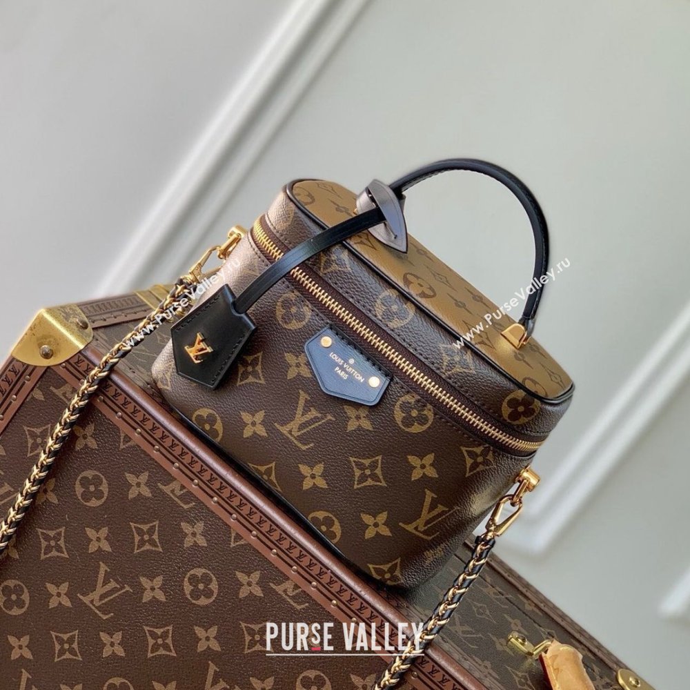 Louis Vuitton Vanity PM Bag in Monogram and Monogram Reverse Canvas M47128 2025 (K-25020603)