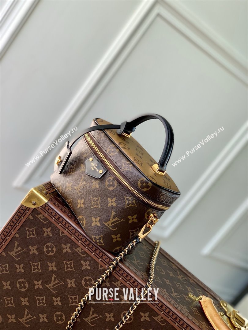 Louis Vuitton Vanity PM Bag in Monogram and Monogram Reverse Canvas M47128 2025 (K-25020603)