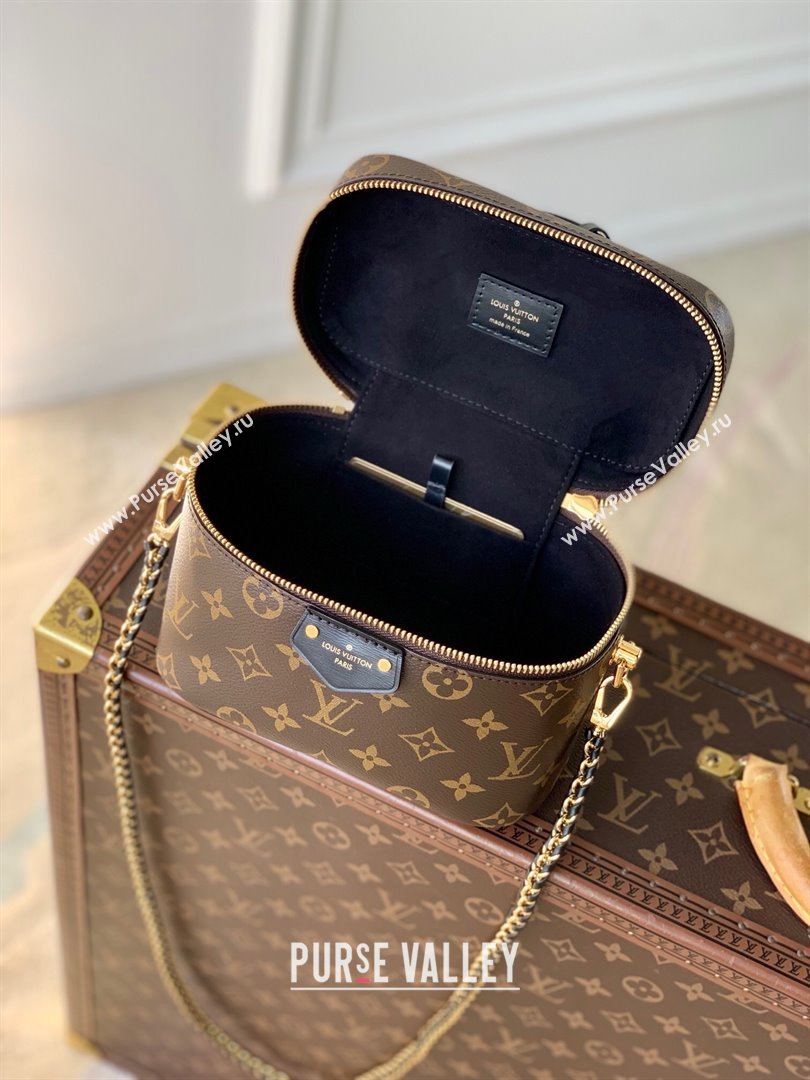 Louis Vuitton Vanity PM Bag in Monogram and Monogram Reverse Canvas M47128 2025 (K-25020603)
