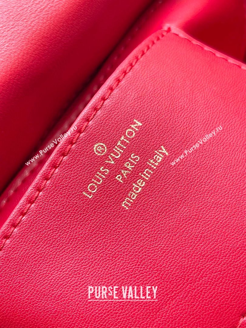 Louis Vuitton GO-14 MM Shoulder Bag in Lambskin M25106 Red 2023 (K-24061723)