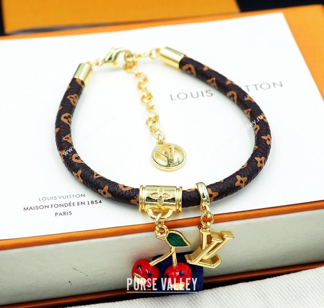 Louis Vuitton LV x TM Cerise Cherry Bracelet 2025 M8977Z (YF-250721124)