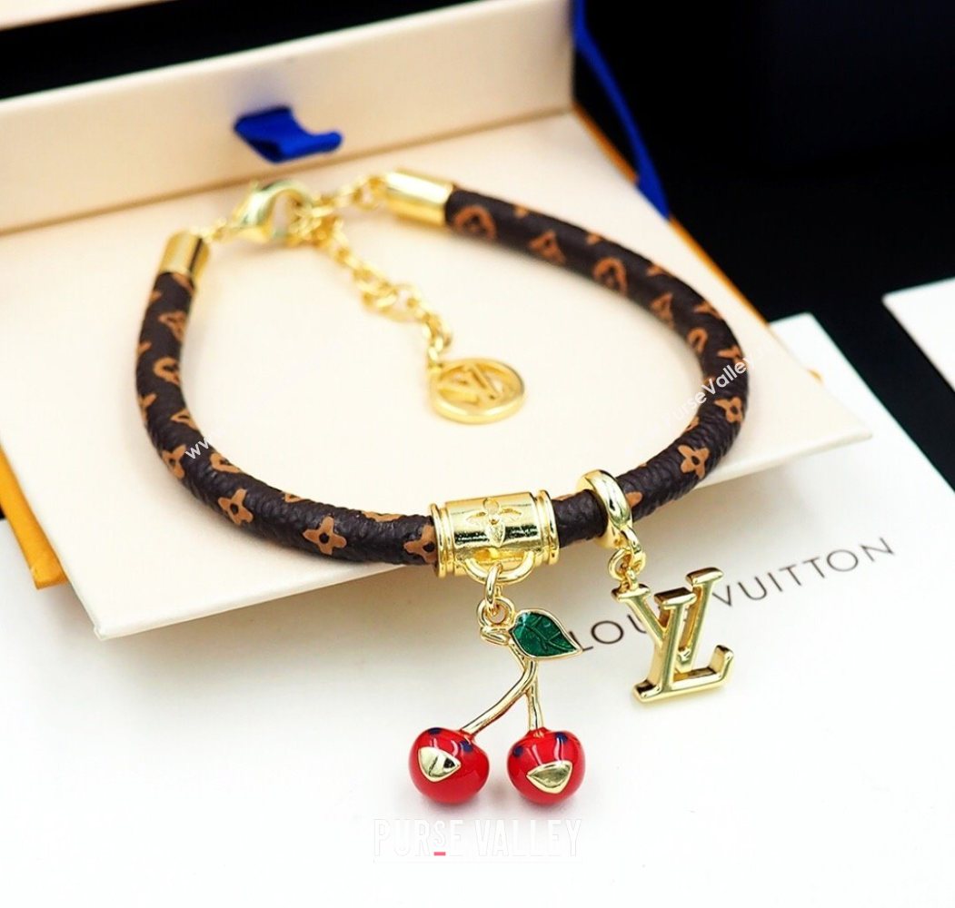 Louis Vuitton LV x TM Cerise Cherry Bracelet 2025 M8977Z (YF-250721124)
