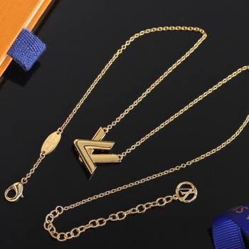 Louis Vuitton Go-14 LV Twist Pendant Necklace 2025 (YF-250726001)