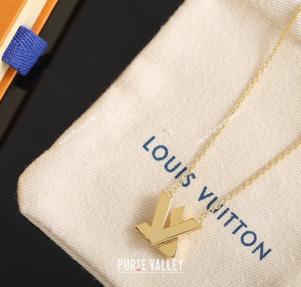 Louis Vuitton Go-14 LV Twist Pendant Necklace 2025 (YF-250726001)