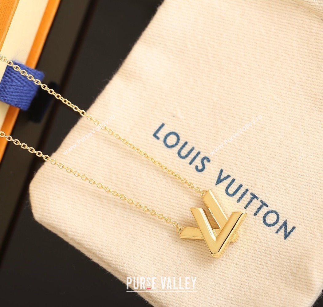 Louis Vuitton Go-14 LV Twist Pendant Necklace 2025 (YF-250726001)