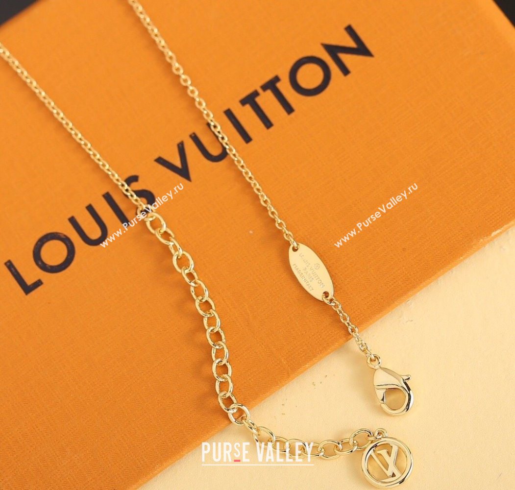 Louis Vuitton Go-14 LV Twist Pendant Necklace 2025 (YF-250726001)