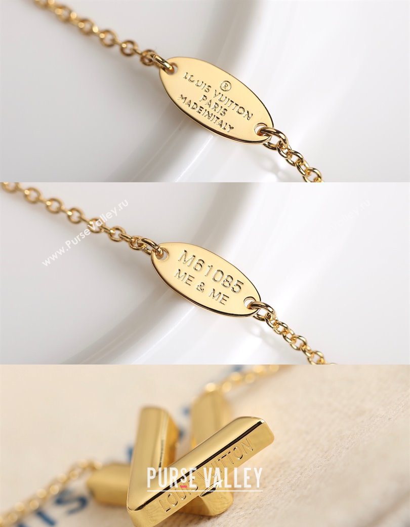 Louis Vuitton Go-14 LV Twist Pendant Necklace 2025 (YF-250726001)