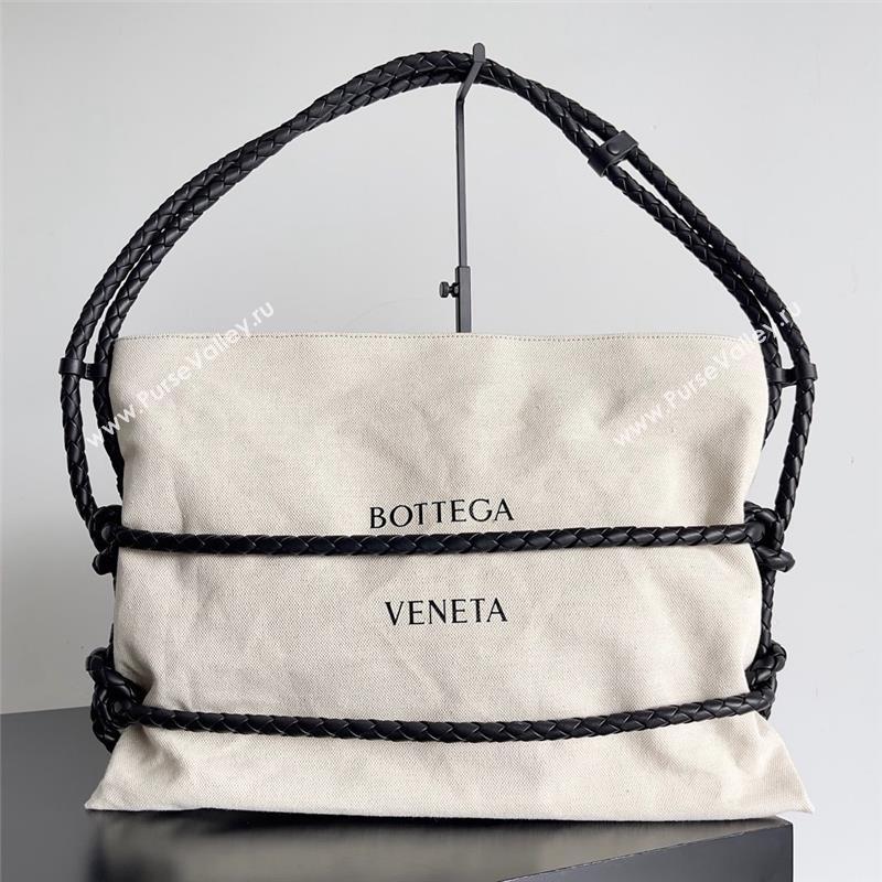 Bottega Veneta Canvas Tote Bag BV101717 White 2023 (MS-23101717)