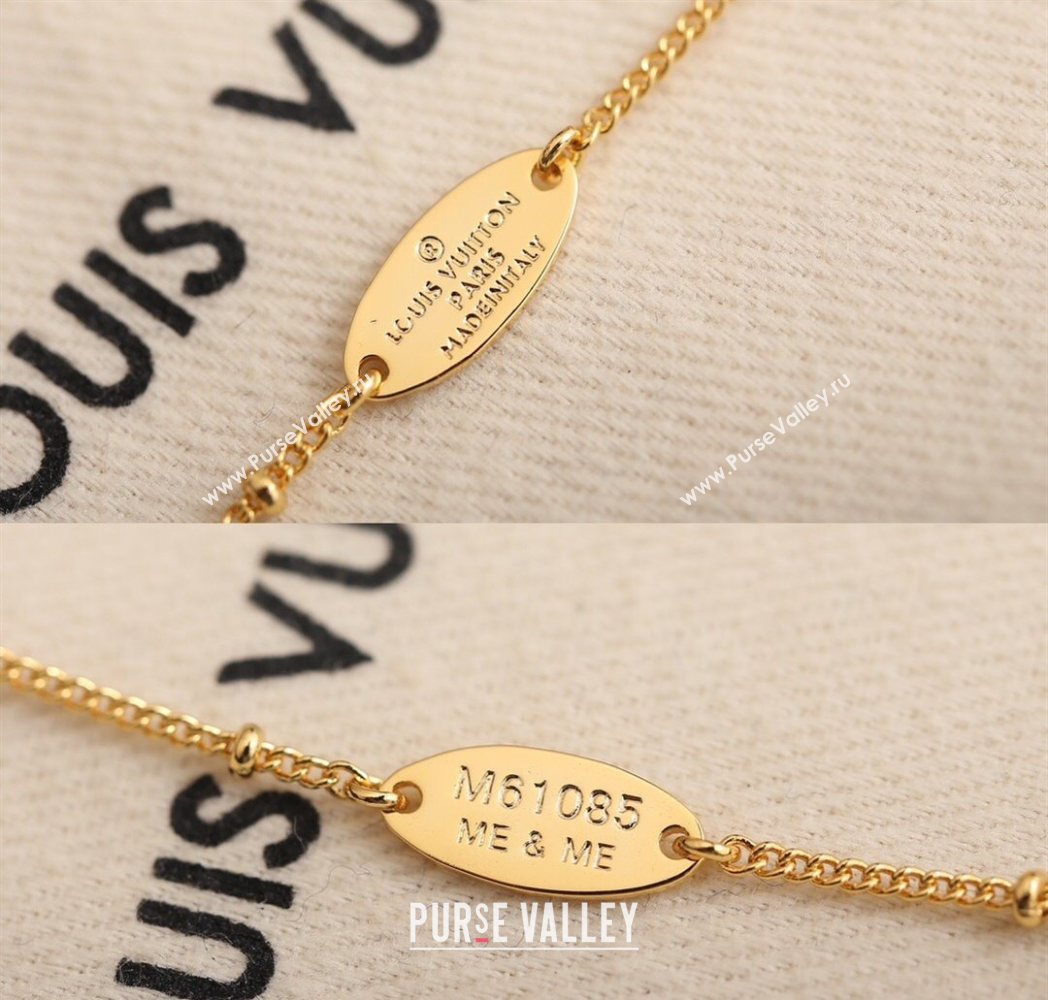 Louis Vuitton Blooming Heart Pendant Necklace 2025 (YF-250726003)