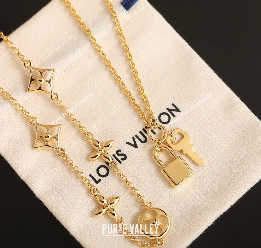 Louis Vuitton Iconic Charm Pendant Necklace 2025 (YF-250726004)