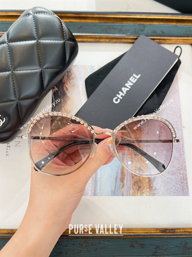 Chanel Pearl Glasses 4246-H 51 2024 (A-24061351)