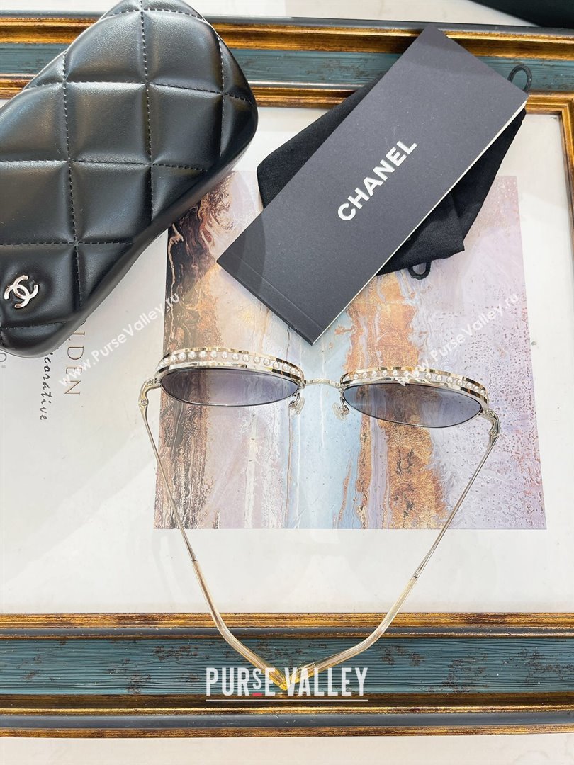 Chanel Pearl Glasses 4246-H 51 2024 (A-24061351)