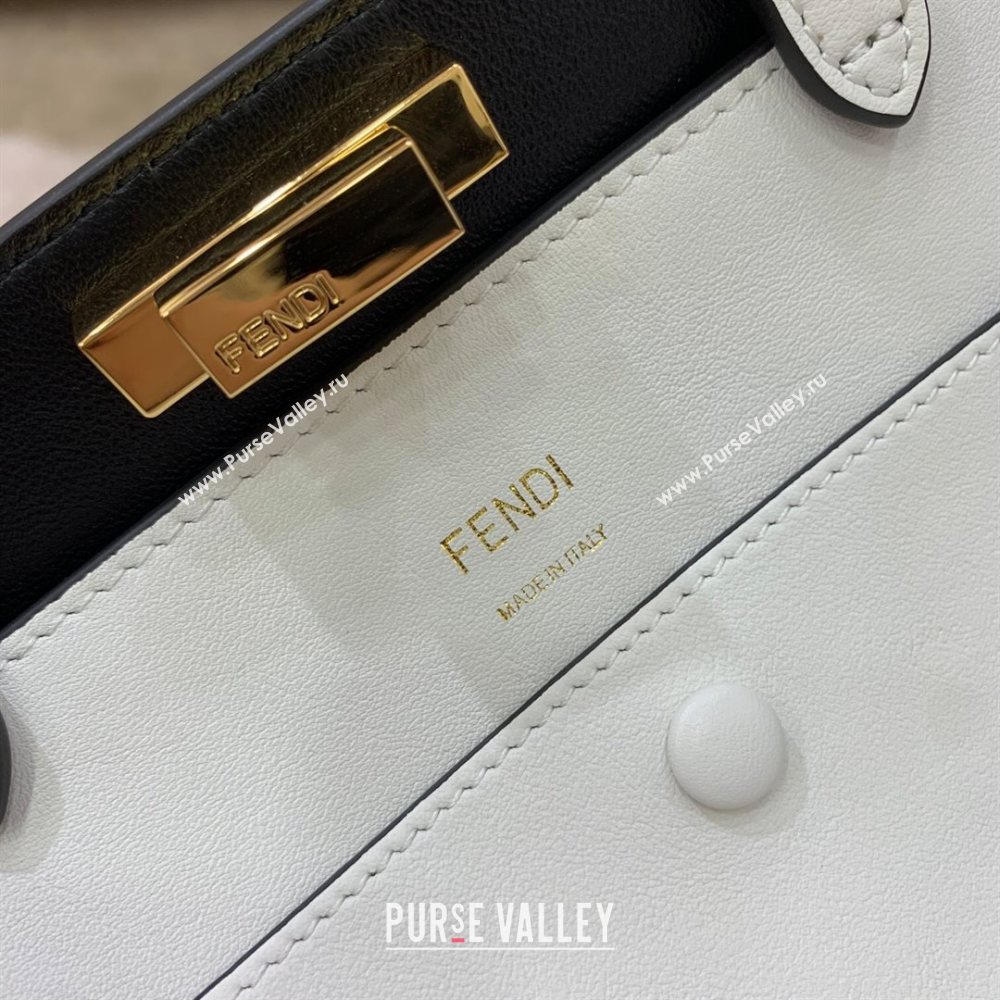 Fendi Large Peekaboo X-Tote Bag White 2021 (AFEI-21031903)