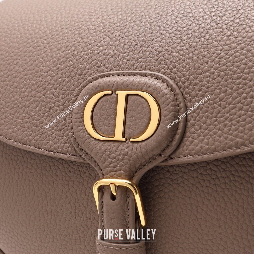 Dior Medium Dior Bobby Bag in Grained Calfskin Grey 2024 (DMZ-24073102)