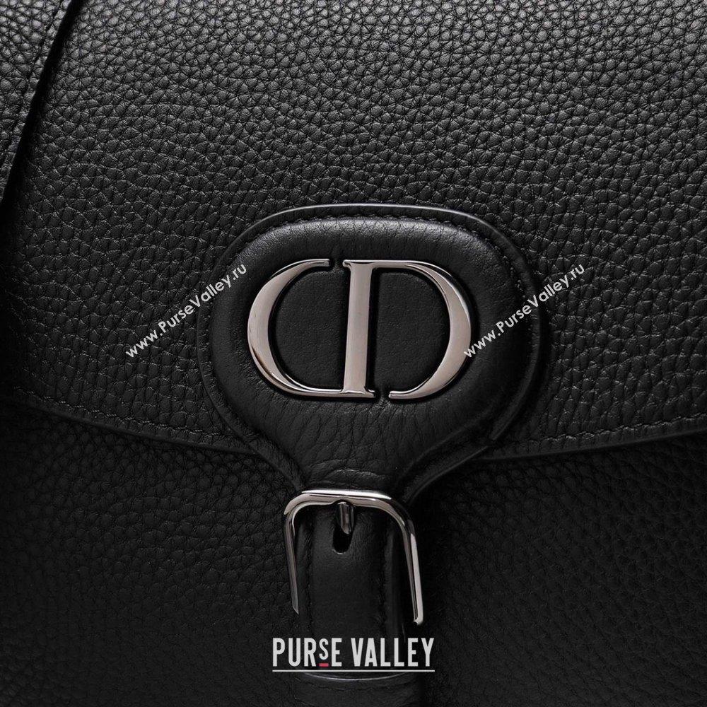 Dior Medium Dior Bobby Bag in Grained Calfskin Black 02 2024 (DMZ-24073104)