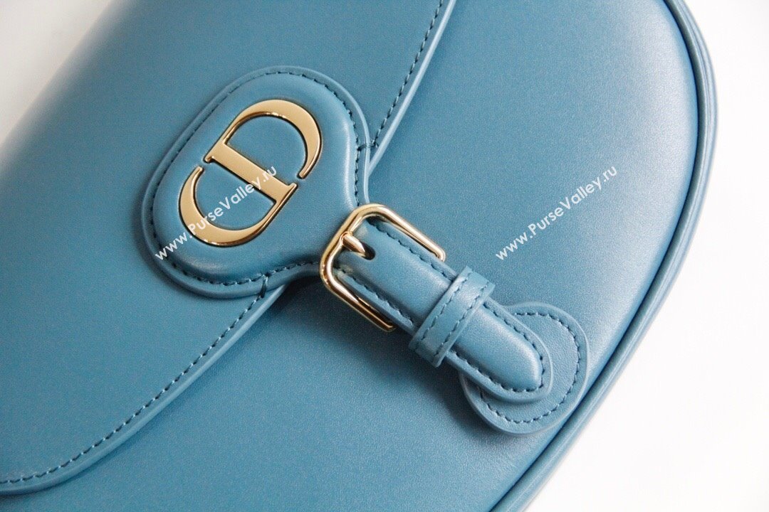 Dior Medium Dior Bobby Bag in Blue Box Calfskin 2024 (DMZ-24073105)